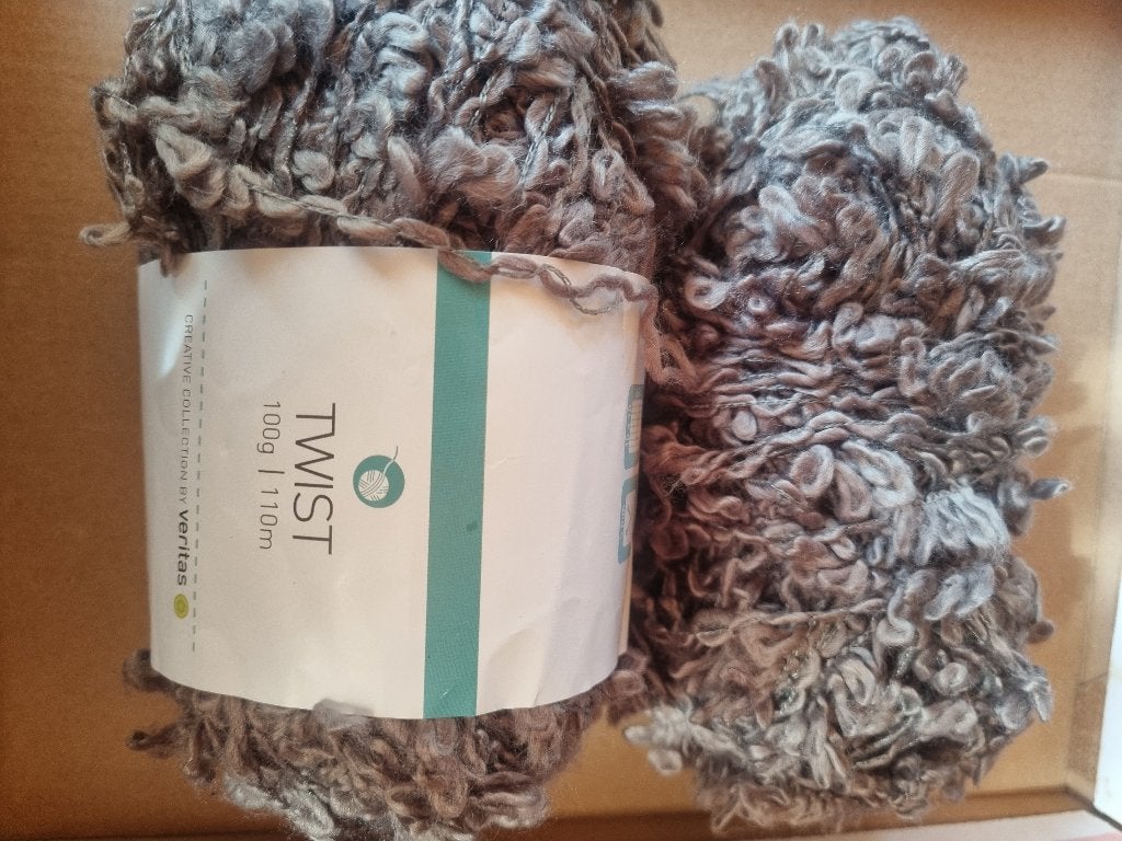 Veritas Twist taupe, Hobby & Loisirs créatifs, Enlèvement ou Envoi, Neuf, Tricot, Laine ou Fils