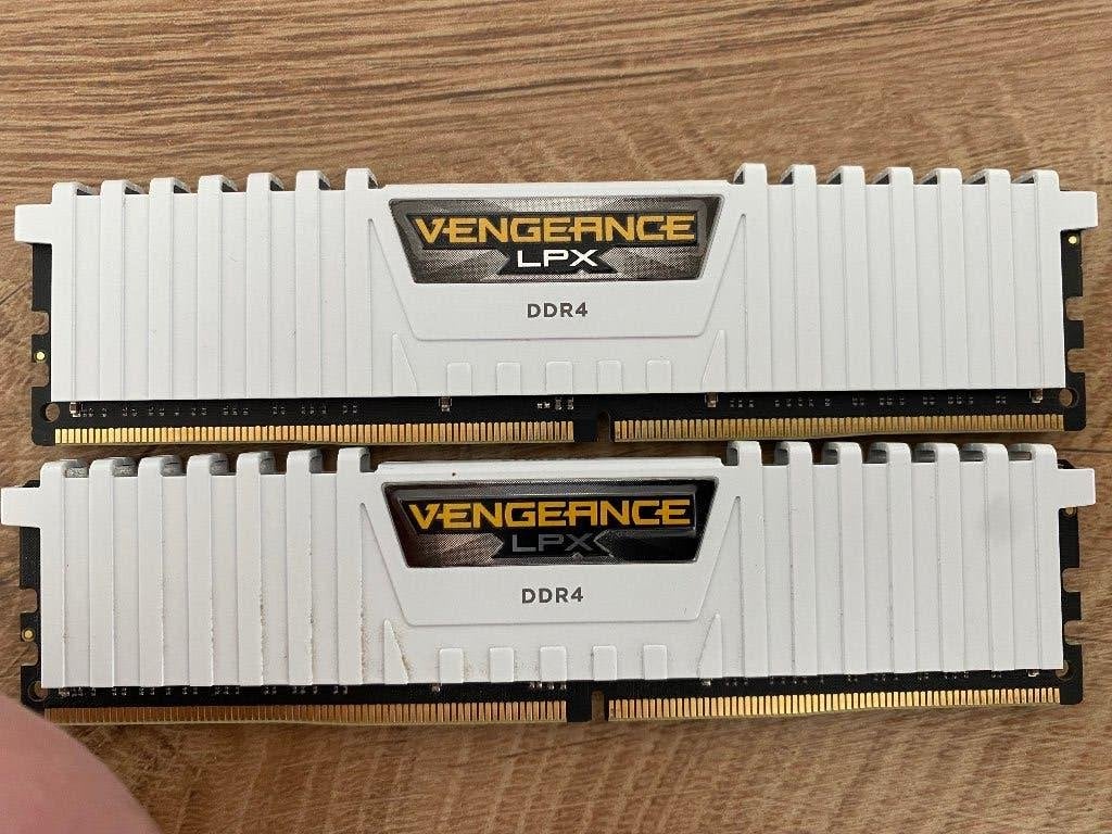 Corsair Vengeance LPX White – 16 Go (2 x 8 Go) DDR4 3200MHz, Ophalen, DDR4, Zo goed als nieuw, Desktop