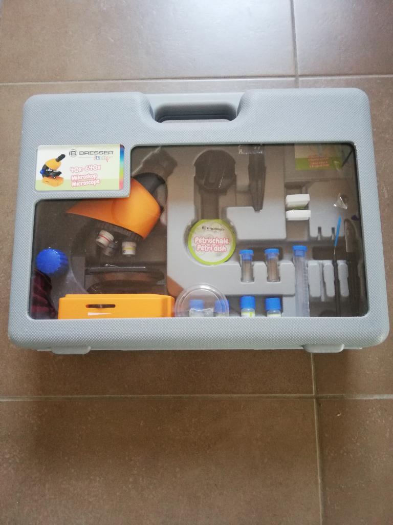 Bresser Junior Microscoop - set - in draagkoffer, Enlèvement, Comme neuf