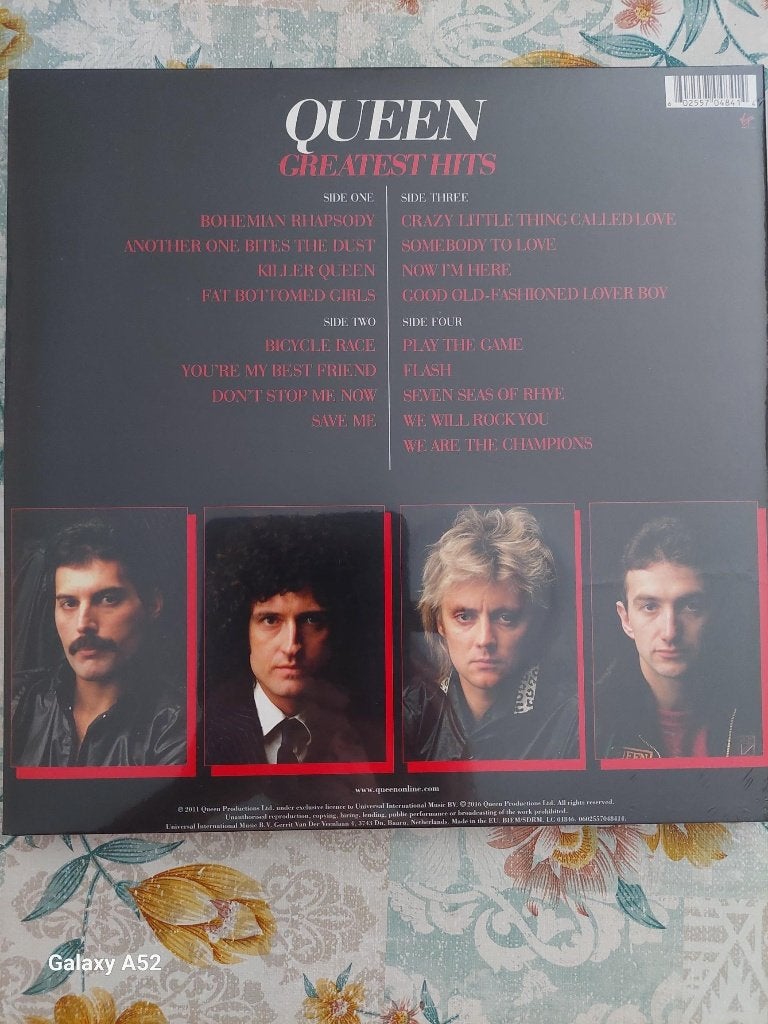 QUEEN cellofaan vinyl - GREATEST HITS I EN II, Cd's en Dvd's, Pop, Geseald, Ophalen of Verzenden, Nieuw in verpakking