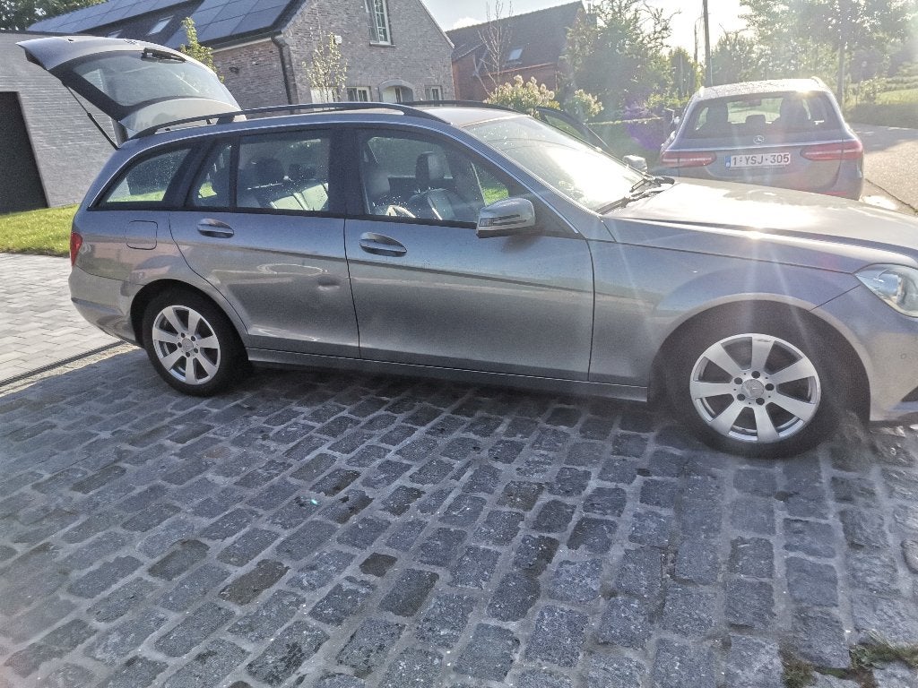 Auto mercedes c klasse 2013, Auto's, Mercedes-Benz, Euro 5, Zwart, Leder, Particulier