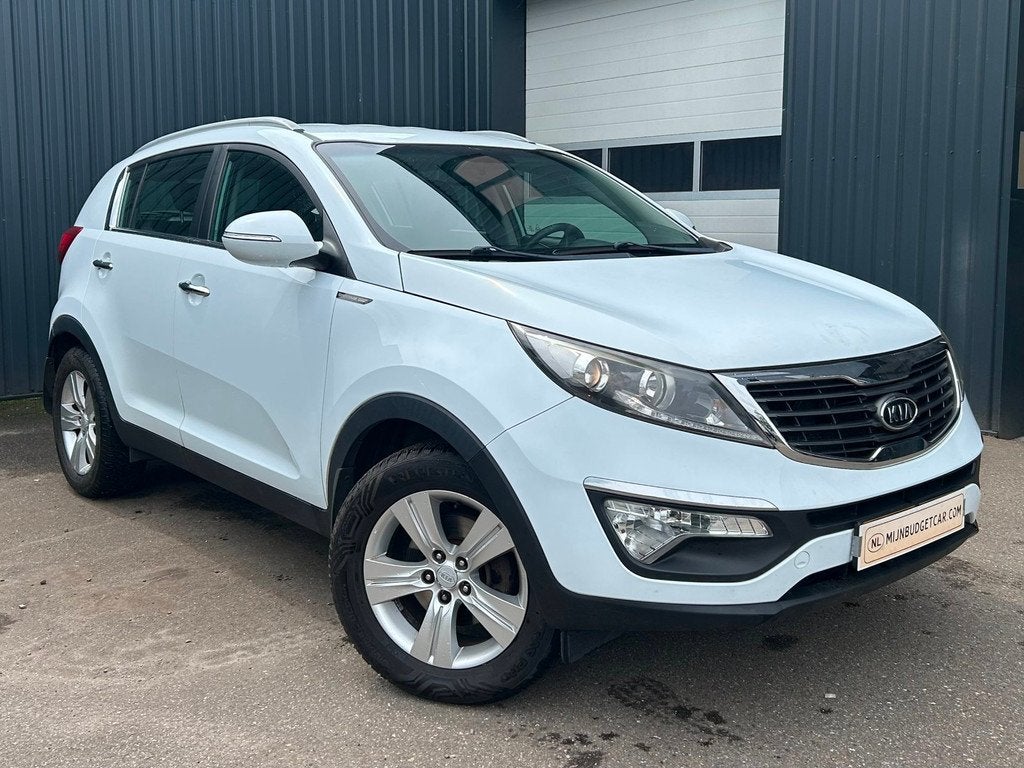 Kia Sportage 2.0 X-ecutive Automaat Plus Pack, Auto's, Gebruikt, 4 cilinders, Leder en Stof, Wit