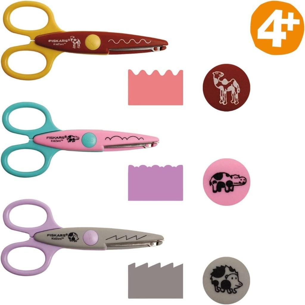 Fiskars kinderschaar – Kartelscharen set 3stuks landdieren, Ophalen, Nieuw