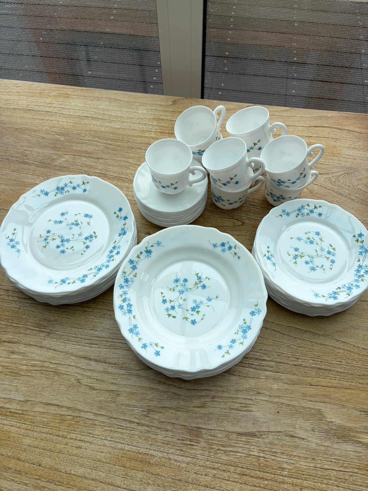 Servies porselein, Ophalen, Gebruikt, Porselein