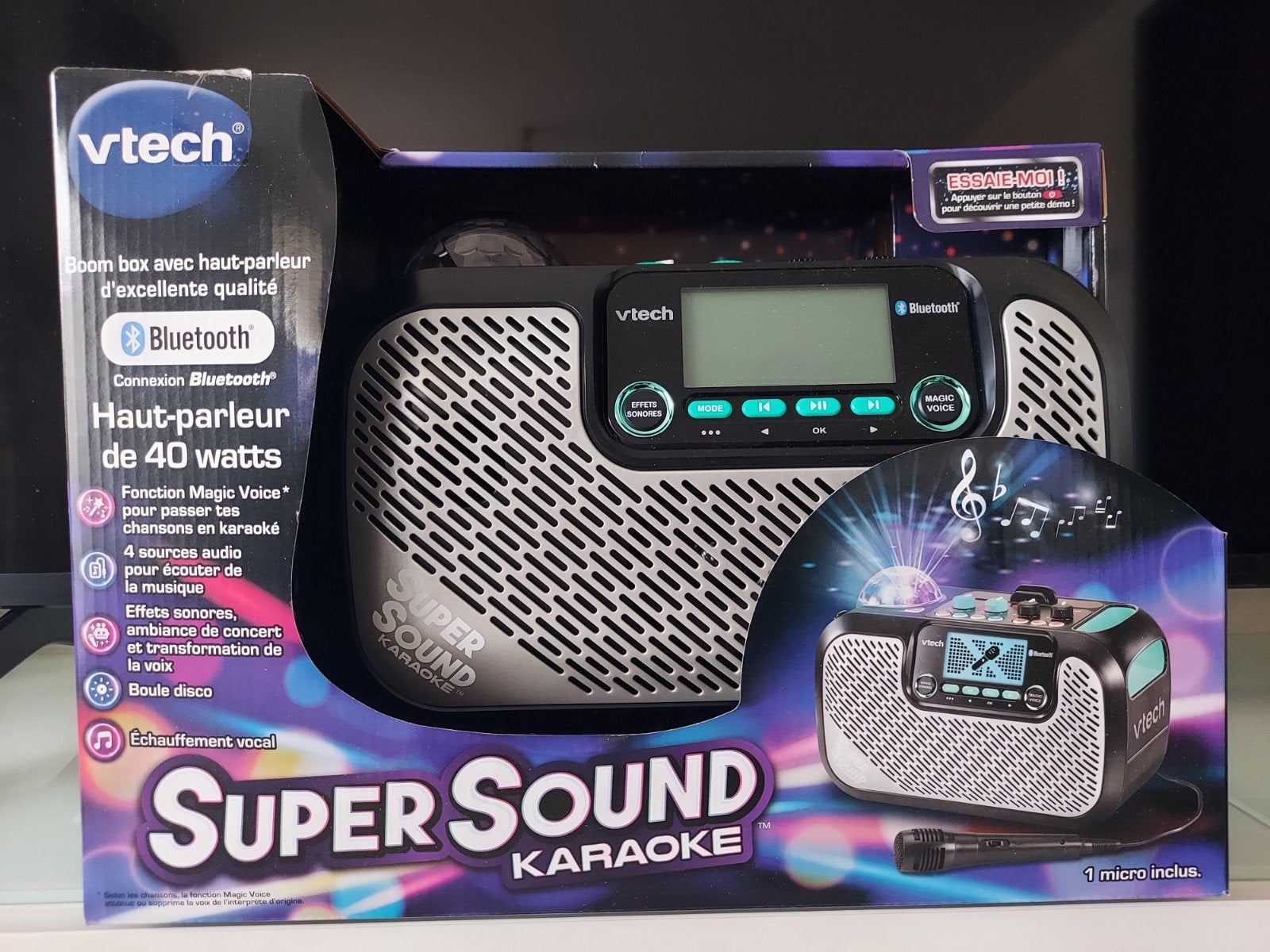 Vtech SuperSound Karaoke Muzikaal Educatief, Ophalen of Verzenden, Nieuw