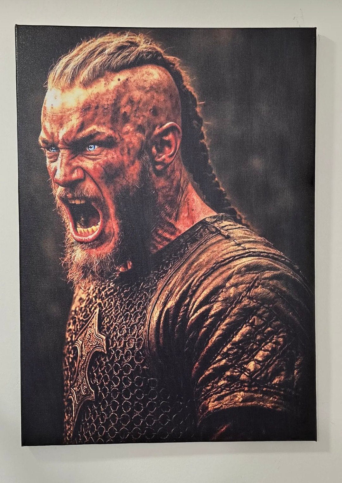 Viking Canvas - 50 x 70 cm, Antiek en Kunst, Verzenden