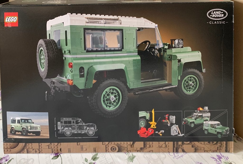 LEGO Icons Land Rover Classic Defender 90 (10317) ], Ophalen, Lego, Zo goed als nieuw, Icons
