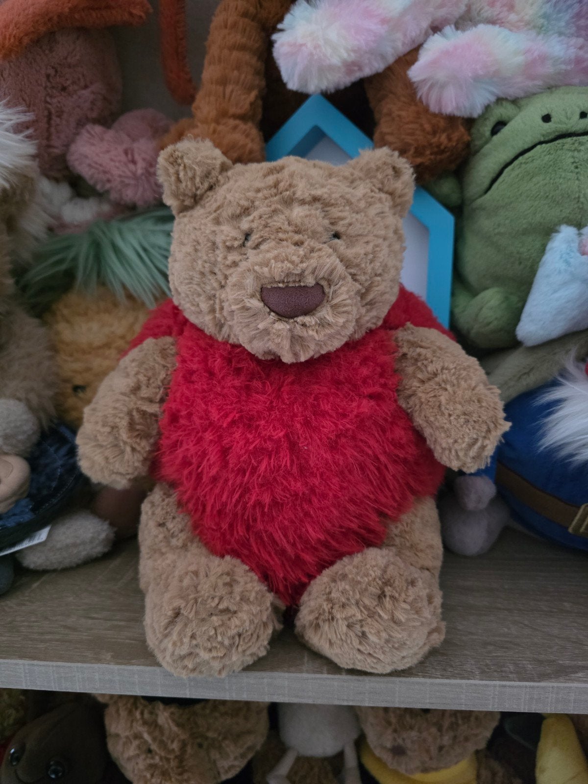 jellycat heart bartholomew bear, Ophalen of Verzenden, Jellycat