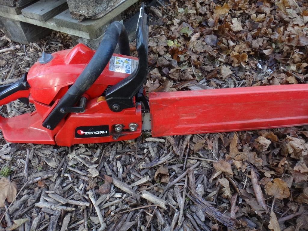 Bijna nieuwe kettingzaag, Tuin en Terras, Ophalen, Zo goed als nieuw, 30 t/m 39 mm