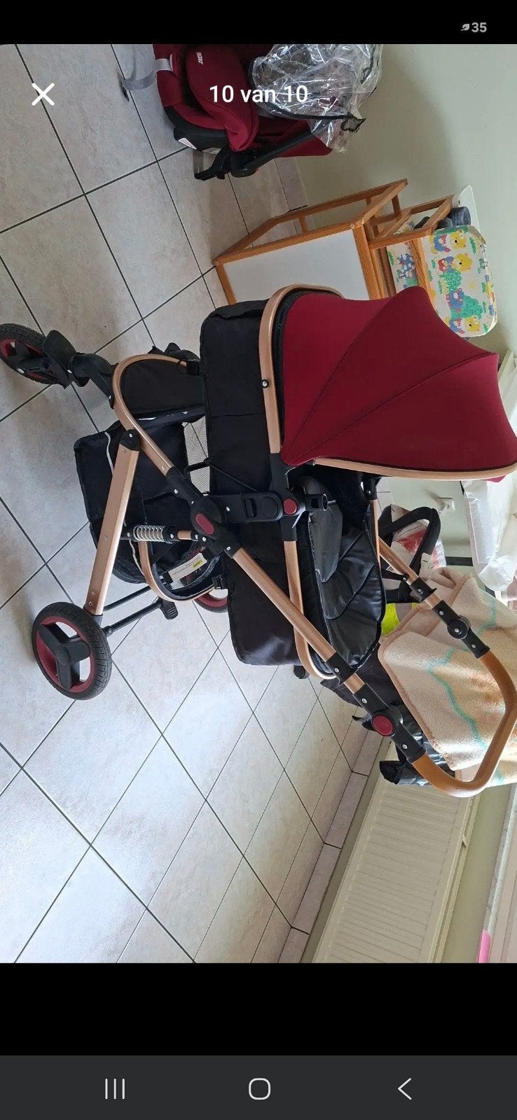 Buggy 3 in 1, Ophalen, Zo goed als nieuw, Overige merken, Regenhoes