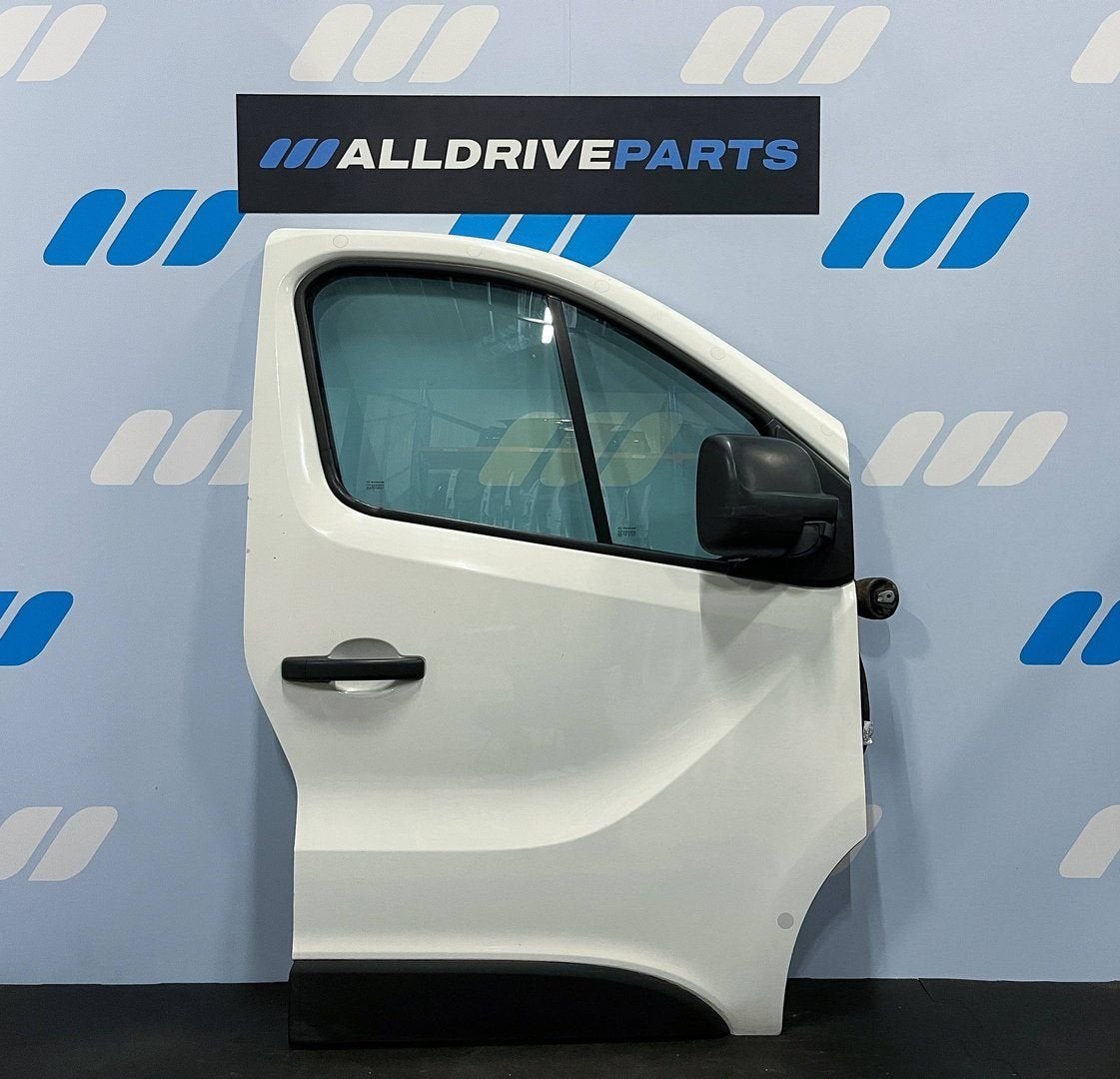 Opel Renault Trafic Voorportier rechts wit 93455816, -, Utilisé, Porte, Avant