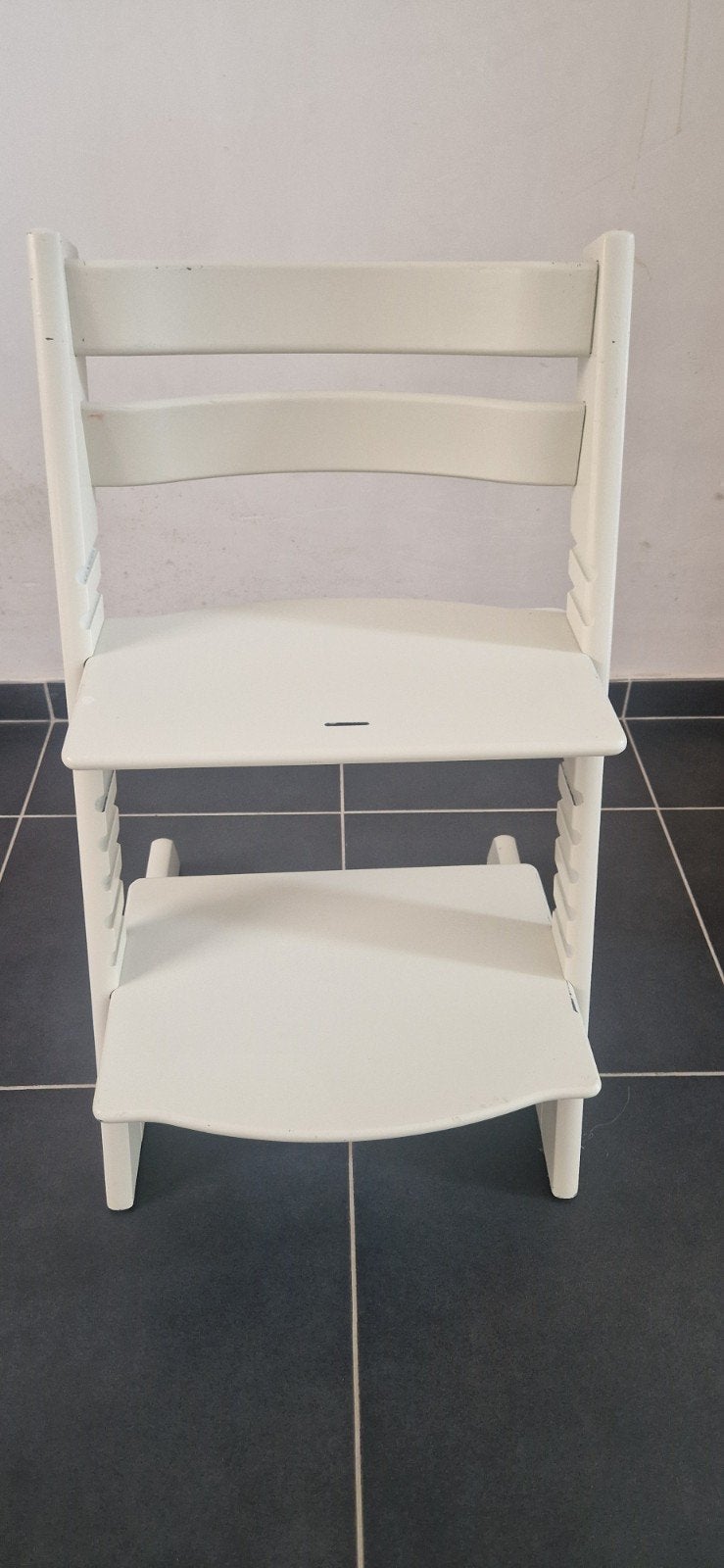 stokke trip trap incl babyset, Ophalen, Gebruikt, Meegroeistoel, Afneembaar eetblad