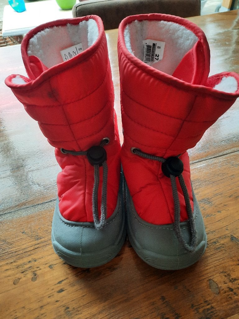 sneeuwlaarzen kinderen maat 27, Gebruikt, Jongen of Meisje, Ophalen of Verzenden, Laarzen