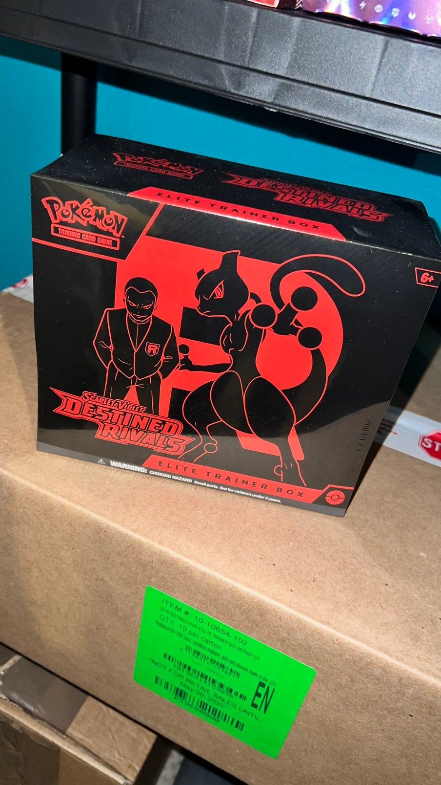 Destined rivals elite trainer box, Hobby en Vrije tijd, Ophalen of Verzenden, Nieuw
