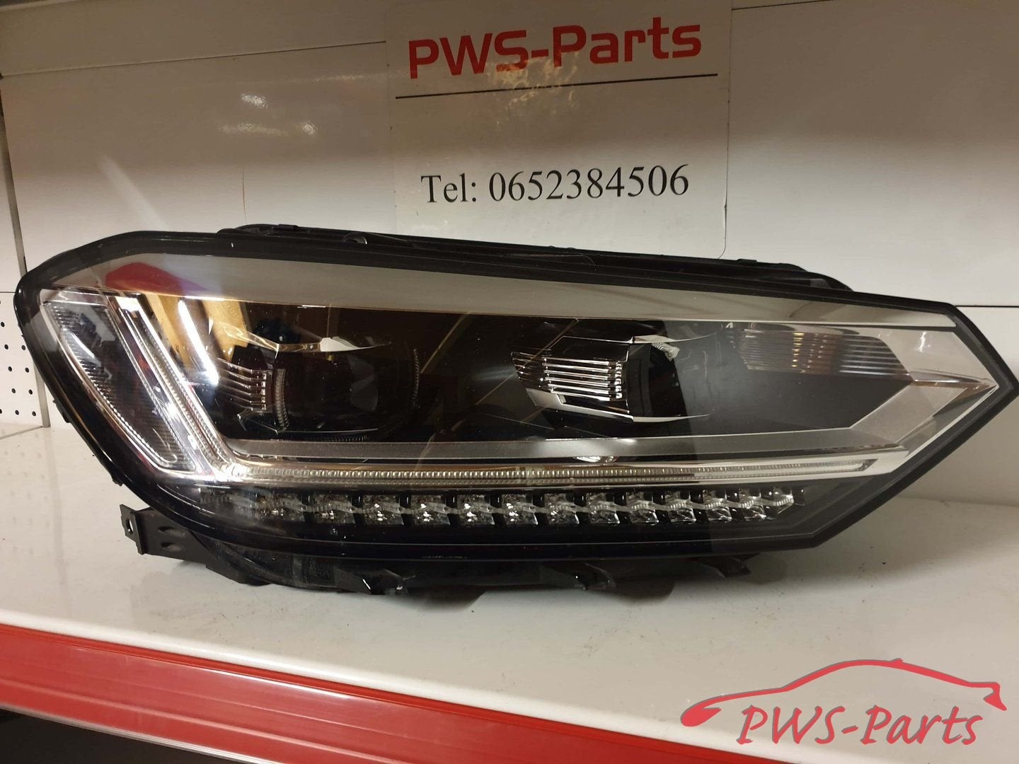 VOLKSWAGEN TOURAN 5T 5TA VOL LED KOPLAMP RECHTS ORIGINEEL, Gebruikt, -, Volkswagen, -