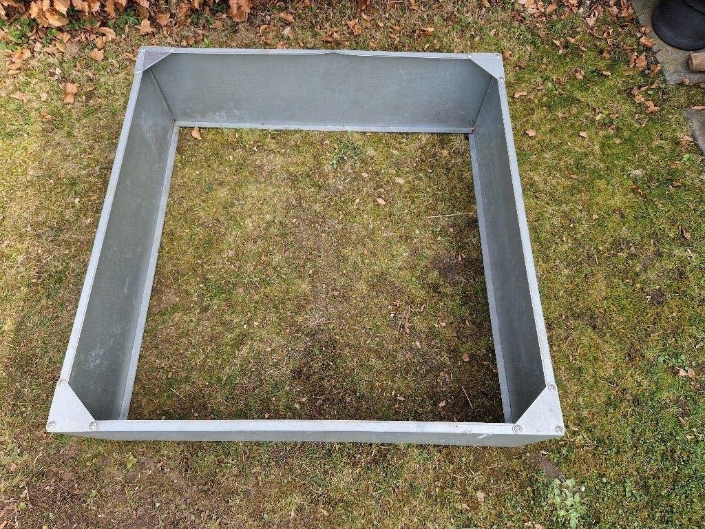 Vierkantemetertuin moestuinbak, Ophalen, Gebruikt, 100 cm of meer, Vierkant