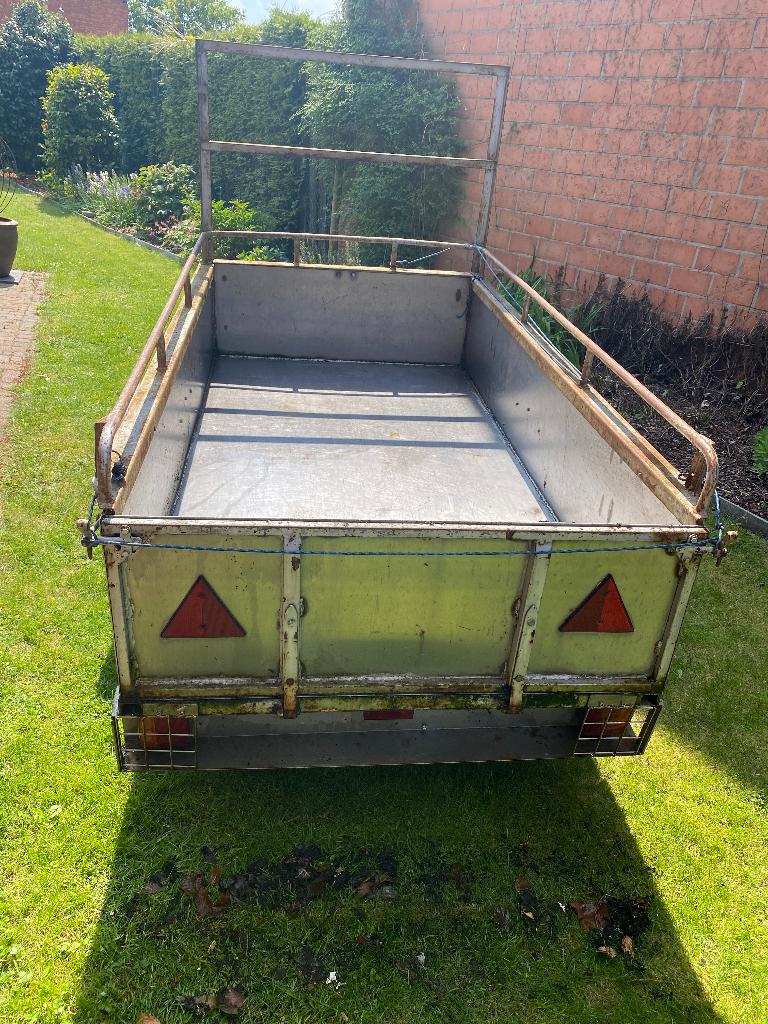 Aanhangwagen te koop., Ophalen, Gebruikt