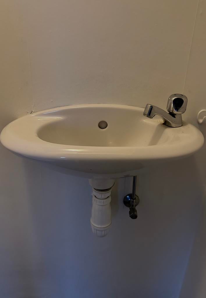 Wc/toilet lavabo, Ophalen, Gebruikt, Wastafel