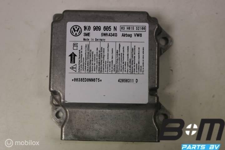 Airbag regelapparaat Volkswagen Golf 5, Utilisé