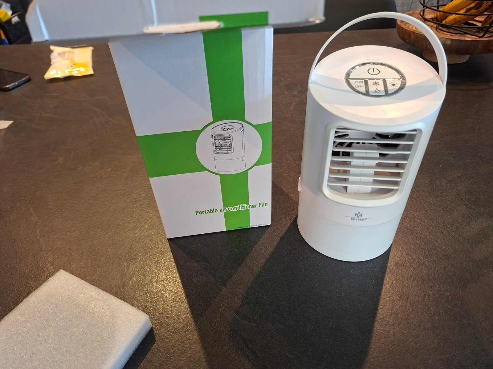 Ventilator met water reservoir, Ophalen of Verzenden