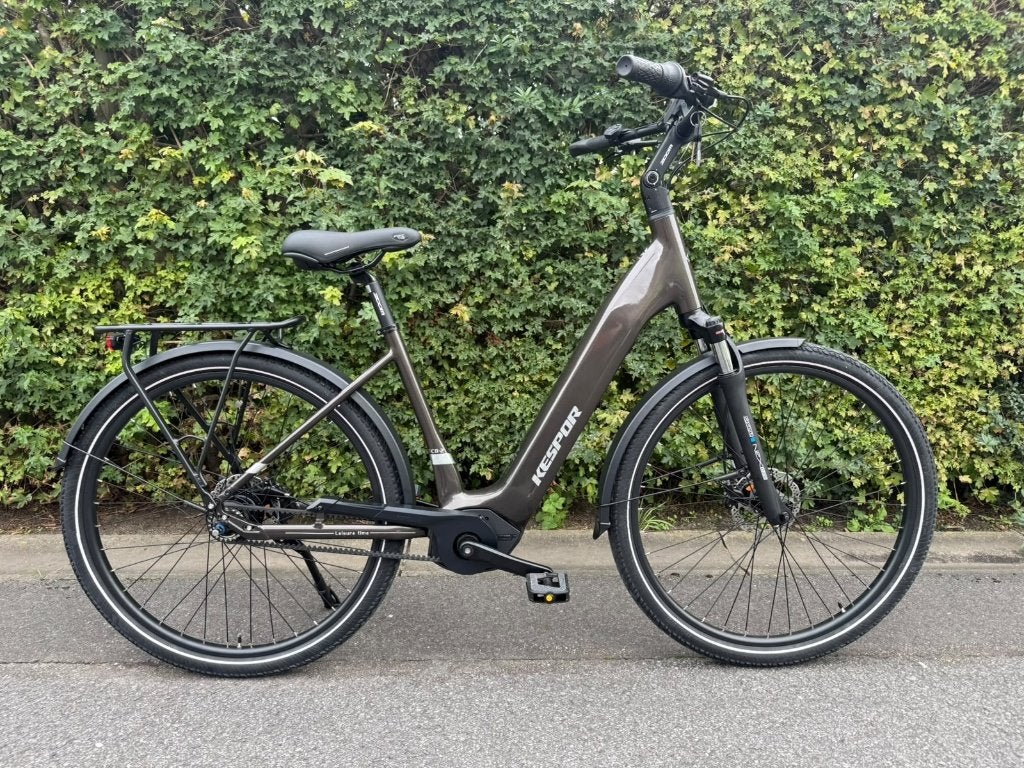 Elektrische damesfiets nieuw, Fietsen en Brommers, (Extra) lage instap, 47 tot 50 cm, Nieuw, Schijfrem