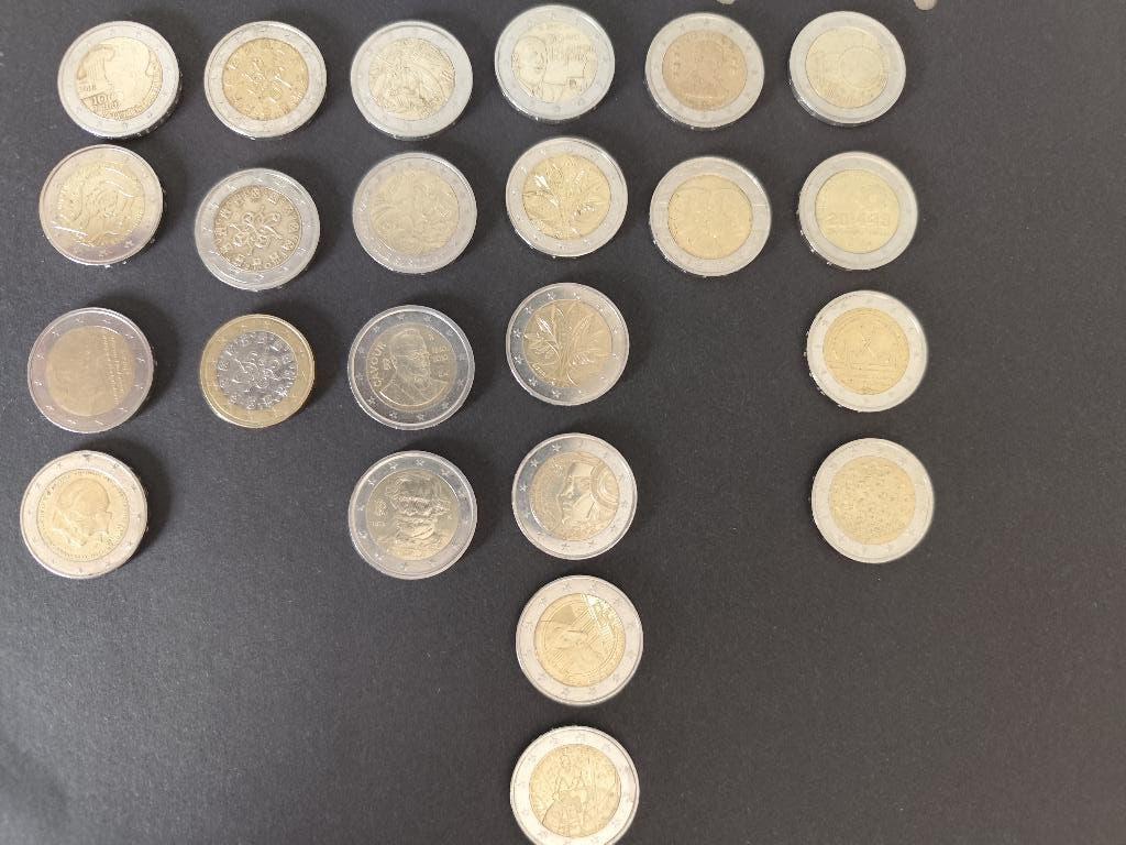 Pièces de 2 euros, Timbres & Monnaies, Monnaies | Europe | Monnaies euro, Enlèvement ou Envoi, Autres pays, 2 euros, Monnaie en vrac