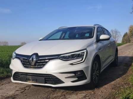 Beau Renault Megane 4 Break, Auto's, Renault, Voorwielaandrijving, 4 cilinders, Leder en Stof, Wit