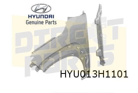 Hyundai Kona voorscherm Links Origineel! 66311J9000, -, Verzenden, -, Nieuw