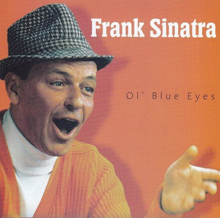 CD EN VENTE FRANK SINATRA - Vieux yeux bleus, Envoi