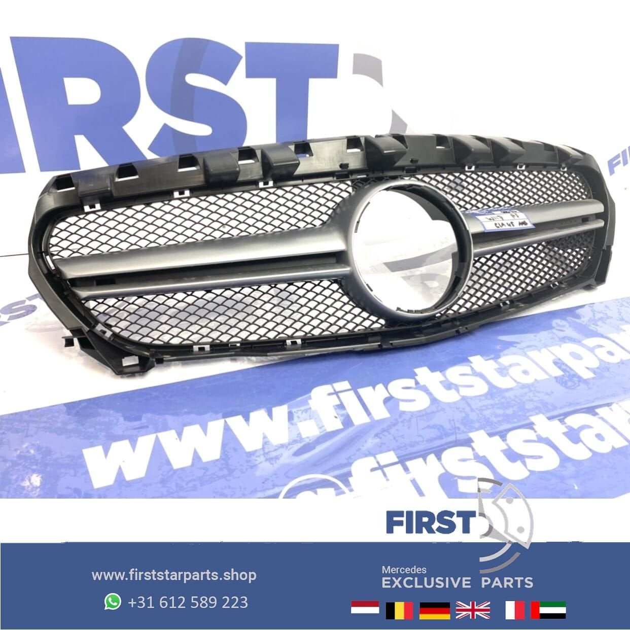 W117 C117 CLA 45 AMG GRIL origineel Mercedes CLA 2013-2016, Gebruikt, -, Ophalen of Verzenden, Bumper