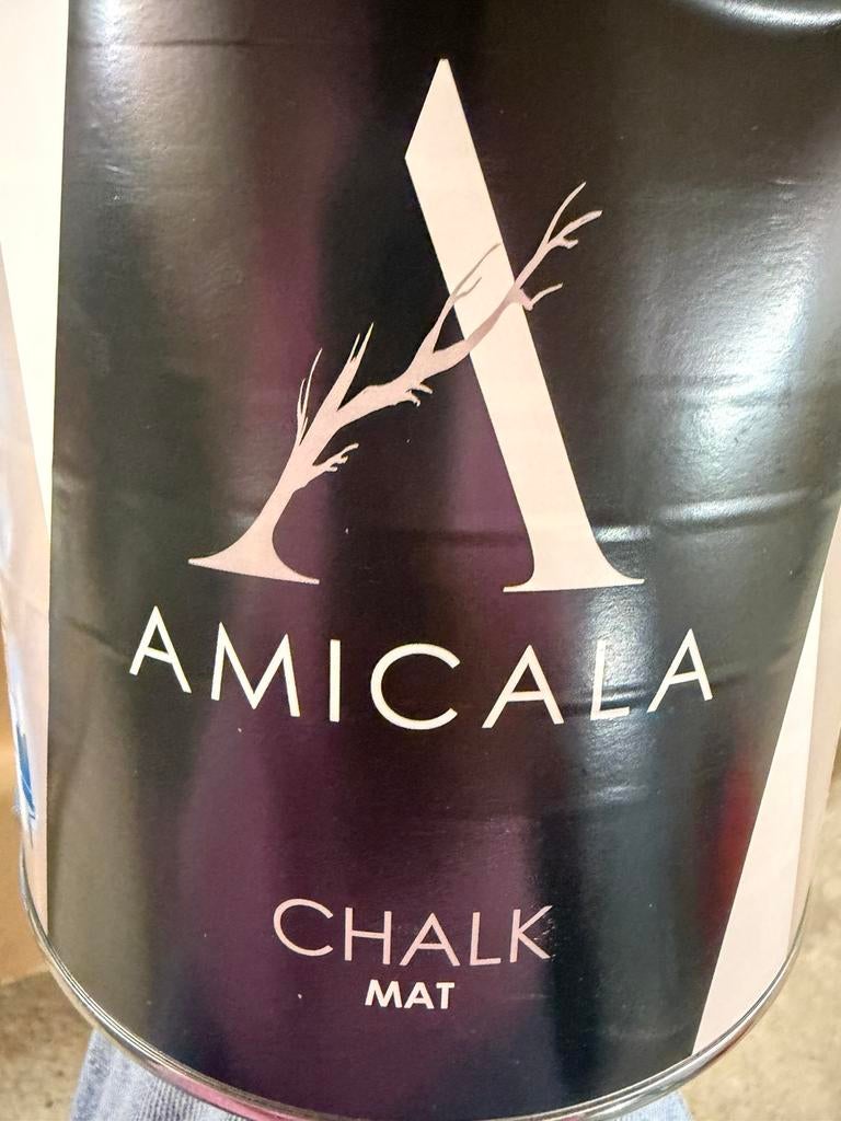 Amicala felroze kalkverf 2,5liter, Hobby en Vrije tijd, Schilderen, Nieuw, Ophalen of Verzenden