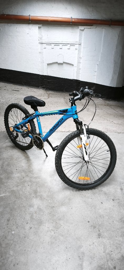 Jongen fiets, Fietsen en Brommers, Ophalen, Zo goed als nieuw, 24 inch