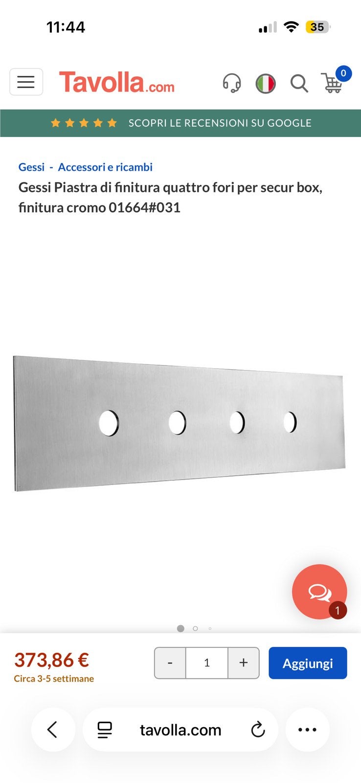 Luxe Gessi kranen en andere artikelen, Doe-het-zelf en Bouw, Ophalen, Nieuw, Chroom, Kraan