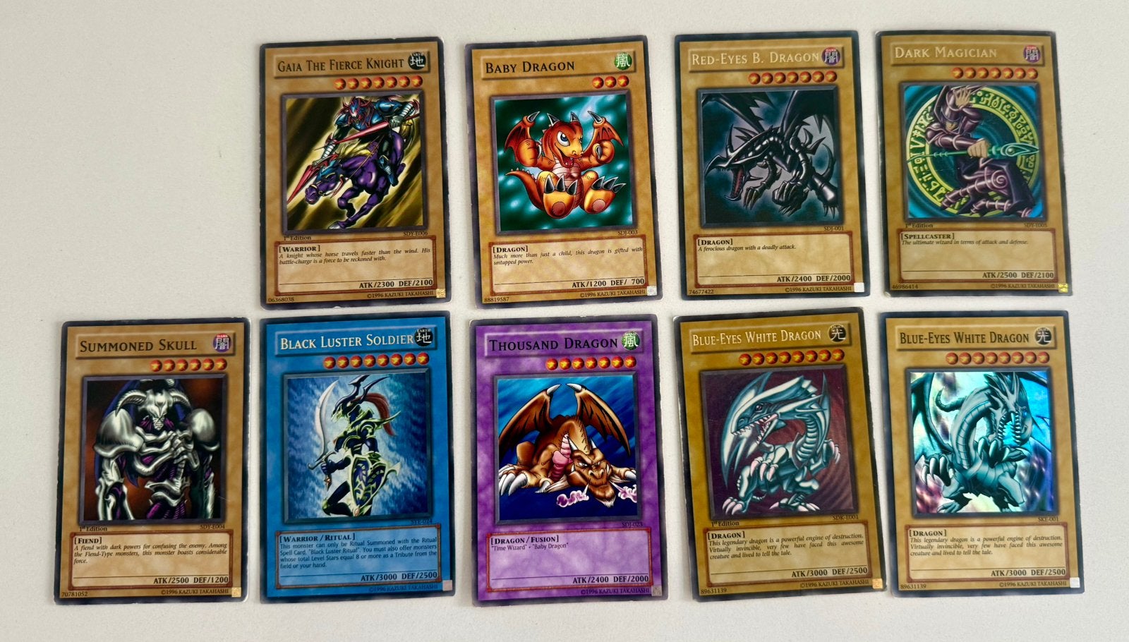 Yu-Gi-Oh! kaartenset – incl. Blue-Eyes White Dragon, Enlèvement