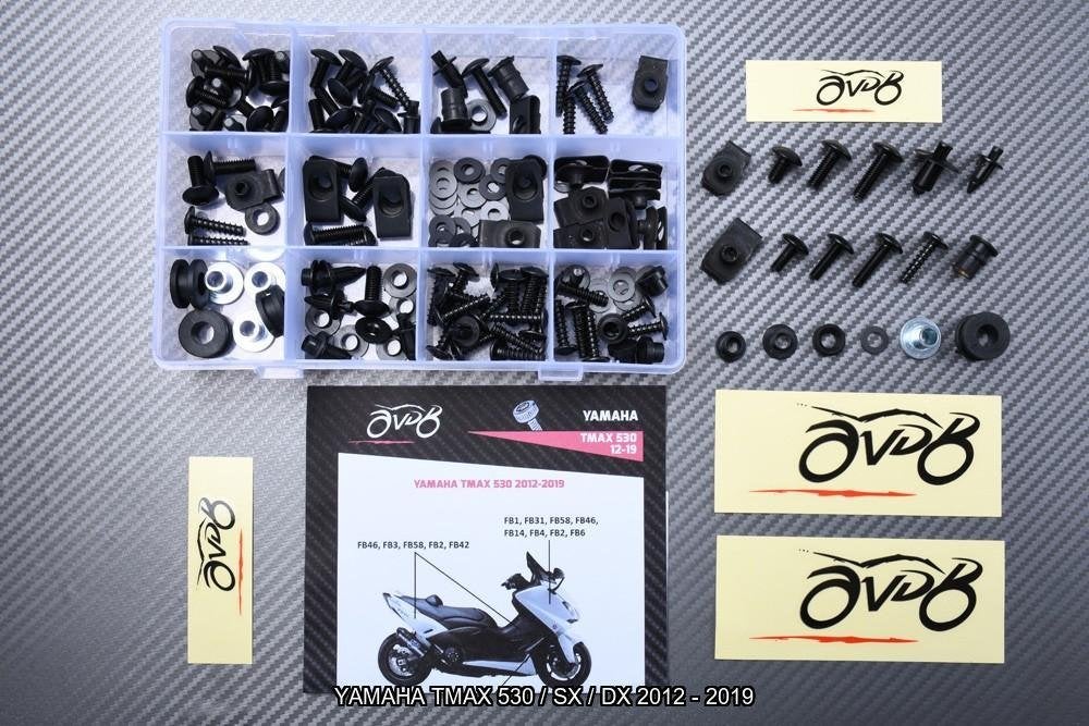 Kit visserie pour YAMAHA TMAX 530 / SX / DX 2012 2019 2017, Enlèvement ou Envoi, Neuf
