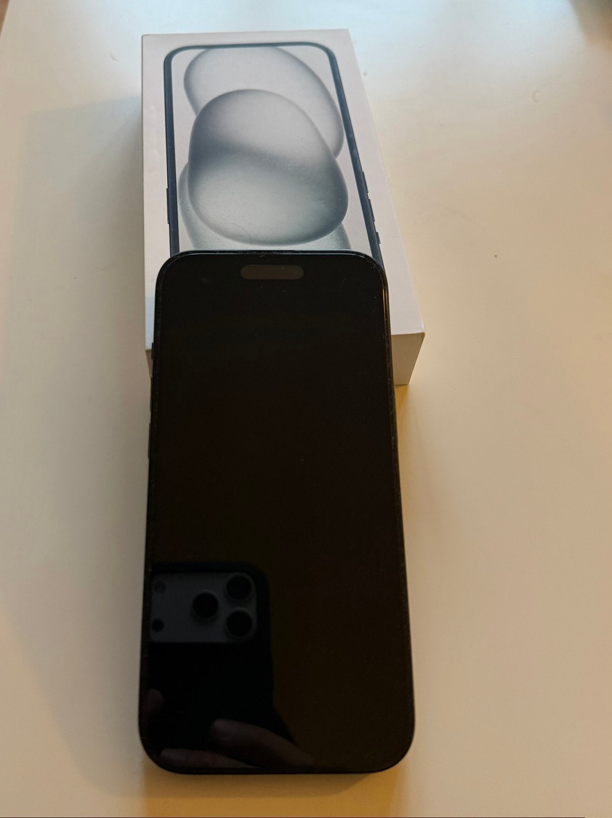 Iphone 15 128 GB zwart gebruikt als 2e nieuwe smartphone, Telecommunicatie, Ophalen, Zo goed als nieuw, 128 GB, IPhone 15