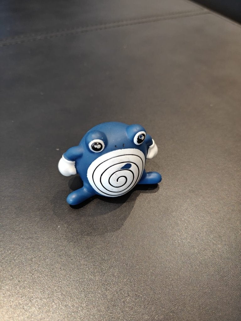 1999 Nintendo Pokemon POLIWHIRL OddzOn Inc Roller Slider Toy, Kinderen en Baby's, Ophalen, Gebruikt