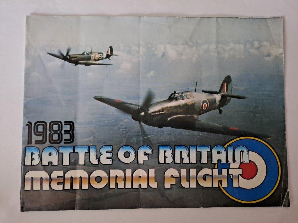 Battle of Britain, memorial flight 1983, Collections, Enlèvement, Armée de l'air, Livre ou Revue