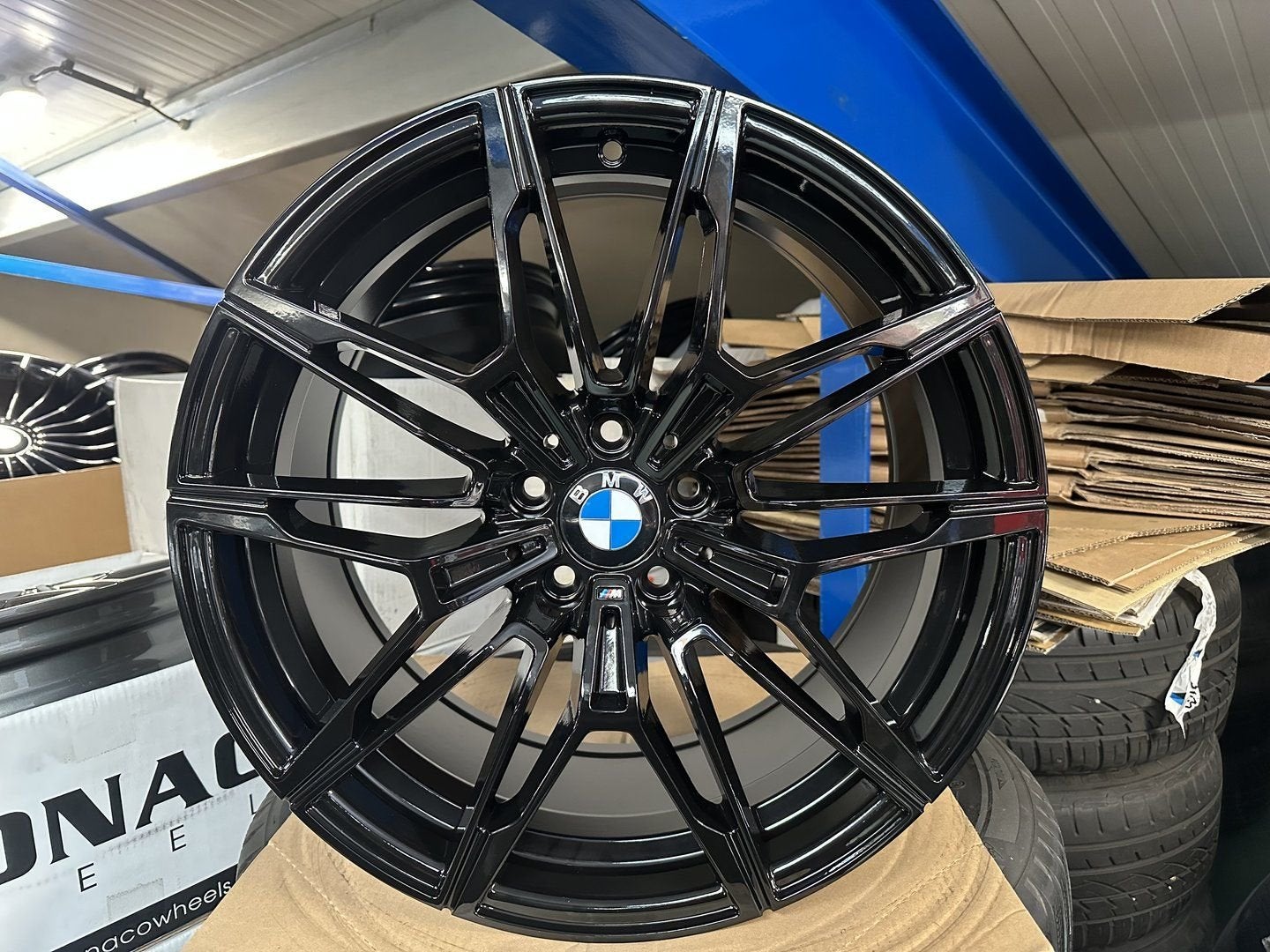 NIEUW 19inch BMW 825M Style Breedset Velgen E90 F30 F10 F20, Auto-onderdelen, 19 inch, -, -, Banden en Velgen