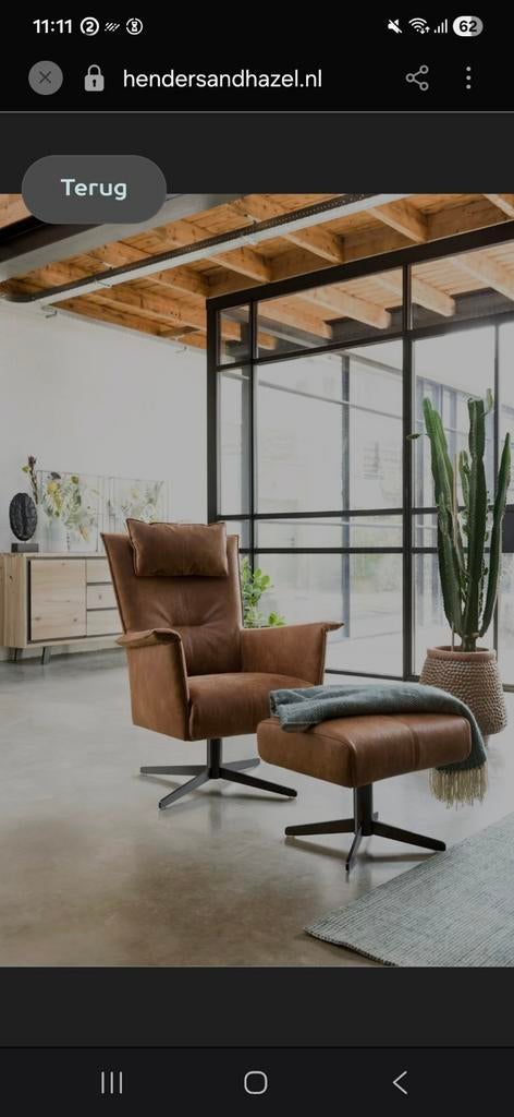 H&H design fauteuil, Huis en Inrichting, Zetels | Zetels, Ophalen