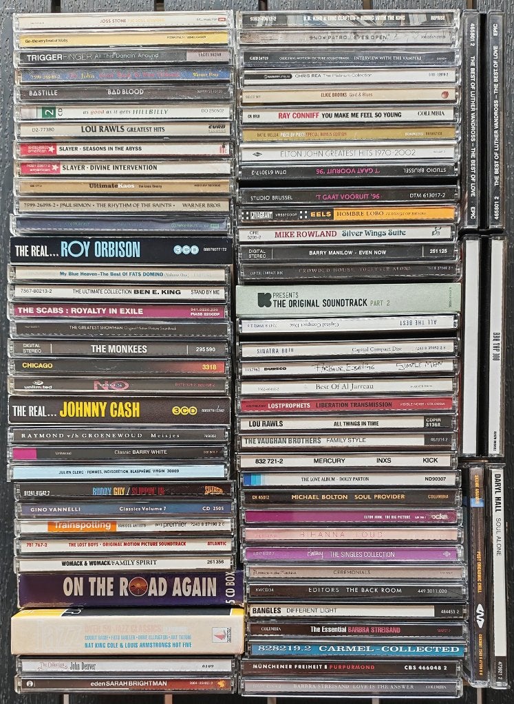 GEVARIEERDE VERZAMELING CD's (+- 500 stuks), Cd's en Dvd's, Ophalen, Gebruikt