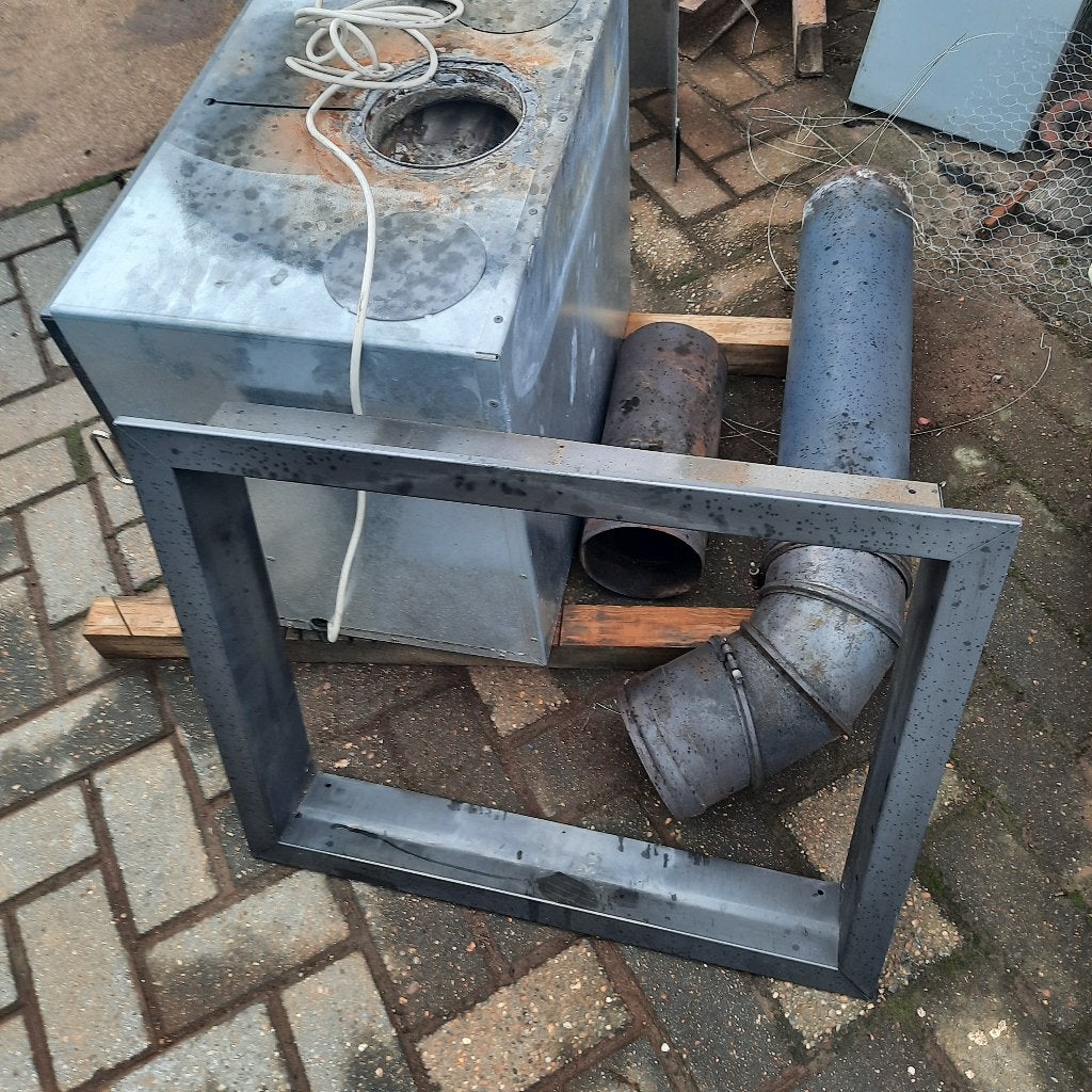 Inzethaard kachel hout  gebruikt, Ophalen, Gebruikt, Houtkachel, Inbouw