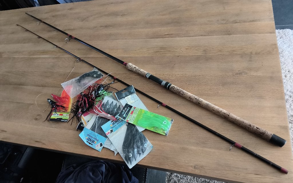 Werphengel 330 cm + matriaal.20€, Ophalen, Gebruikt, Werphengel