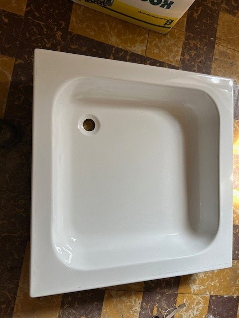 douche bak 80 x 80, Doe-het-zelf en Bouw, Ophalen, Gebruikt, Douche
