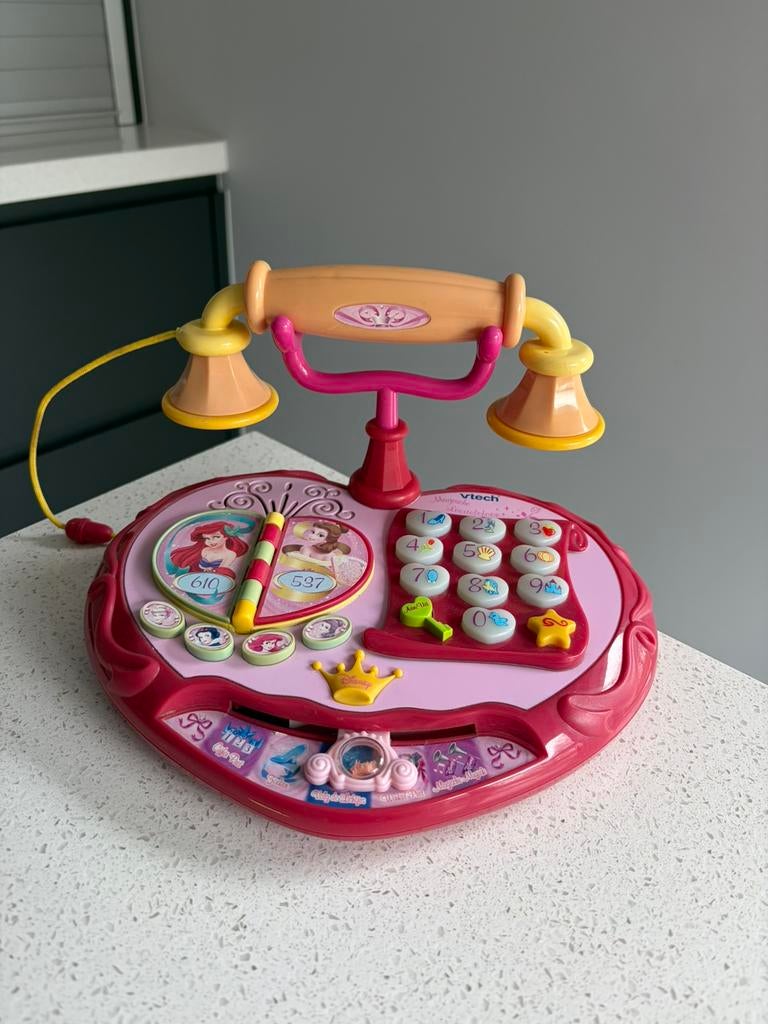 Vtech magische prinsessentelefoon, Kinderen en Baby's, Speelgoed | Vtech, Gebruikt, Ophalen
