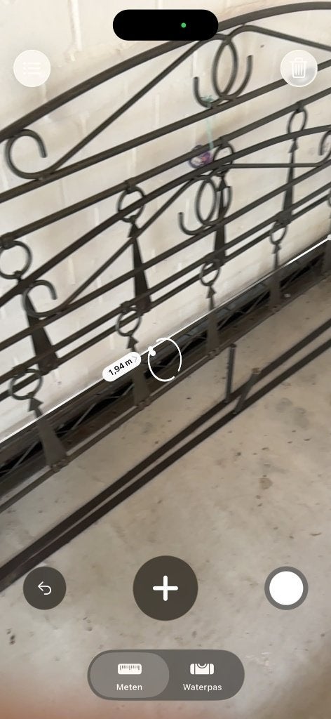 Bedframe 2 slaper zwart metaal. Afm foto, Huis en Inrichting, Slaapkamer | Bedden, Ophalen, Zwart, Tweepersoons, Zo goed als nieuw