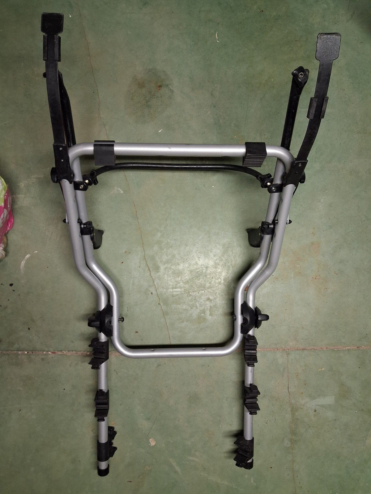 Fietsendrager Thule clipon, Ophalen