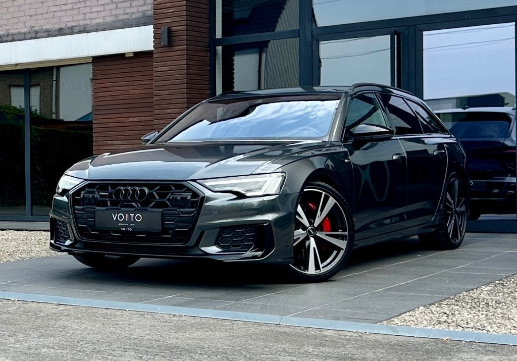 Audi A6 Avant PHEV 55TFSIe Quattro Comp S-LINE/B&O/CAM/TREKH, Automaat, 4 cilinders, Hybride Elektrisch/Benzine, 270 kW