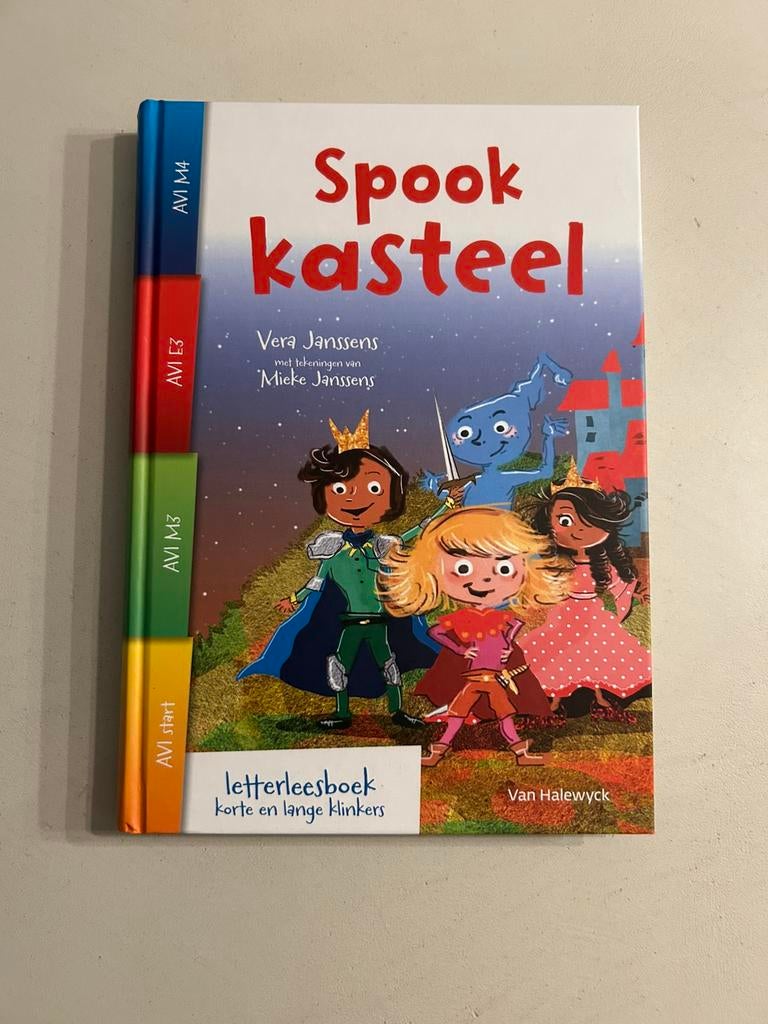 AVI leesboek - spookkasteel, Ophalen of Verzenden, Zo goed als nieuw