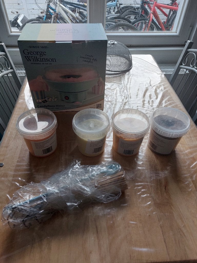 Machine barbe a papa en parfait état utilisé 1 fois, Ophalen, Nieuw zonder verpakking, Bakkerij en Slagerij